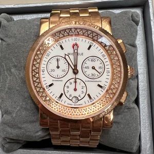 Michele Rose Gold SportSail Watch